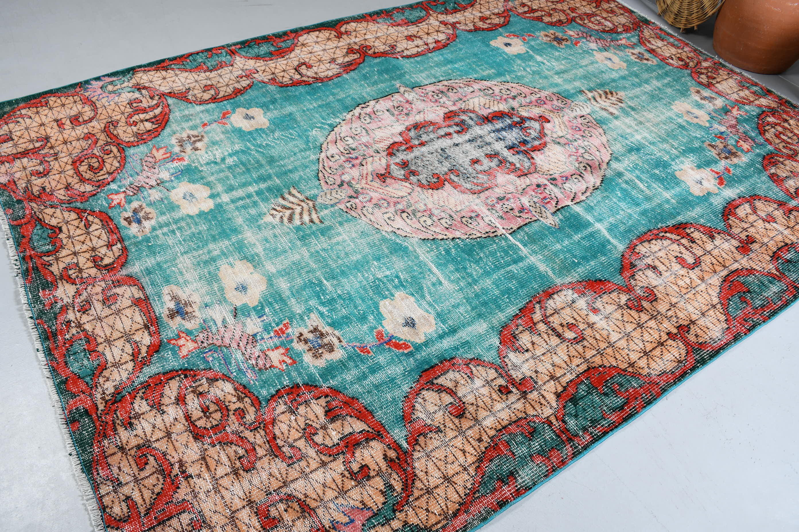 Tumdee 1:12 Scale Woven Turkish Rug - 27cm X 20cm, Miniature